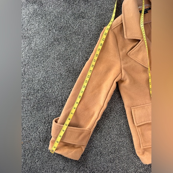 Boston Proper Woman’s Coat Jacket Camel Tan Color Sz XS, Fall/Winter NWTS - Picture 7 of 8
